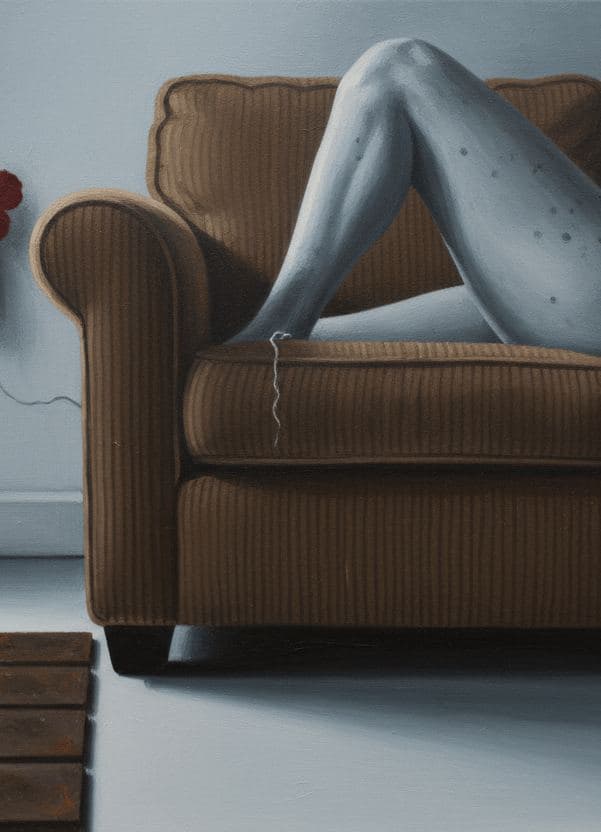 Anya Arranges the Hibiscus — Stefan Tannhäuser · MODULAR one-of-a-kind original