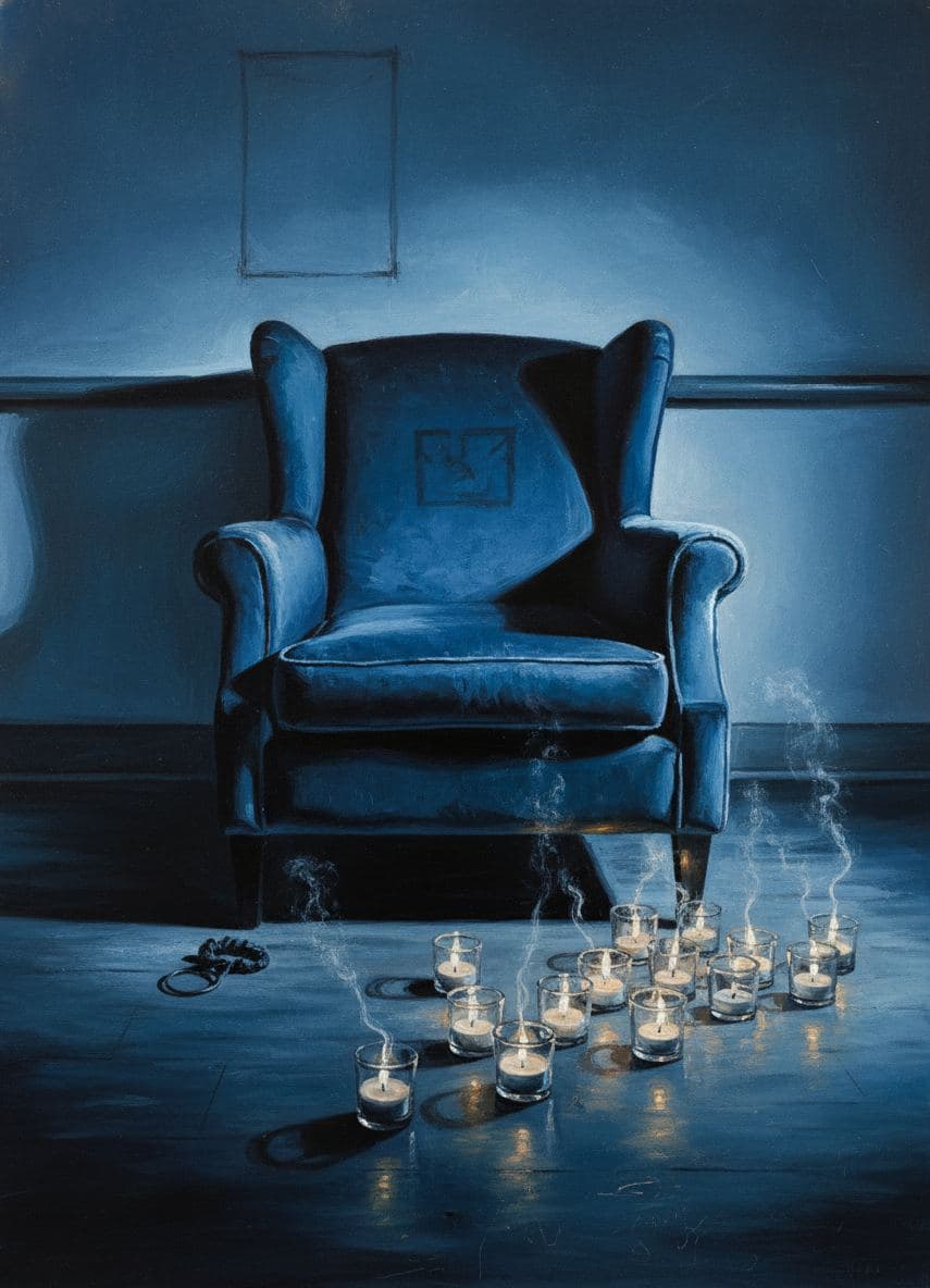 Anya Arranging the Votives — Stefan Tannhäuser · MODULAR one-of-a-kind original