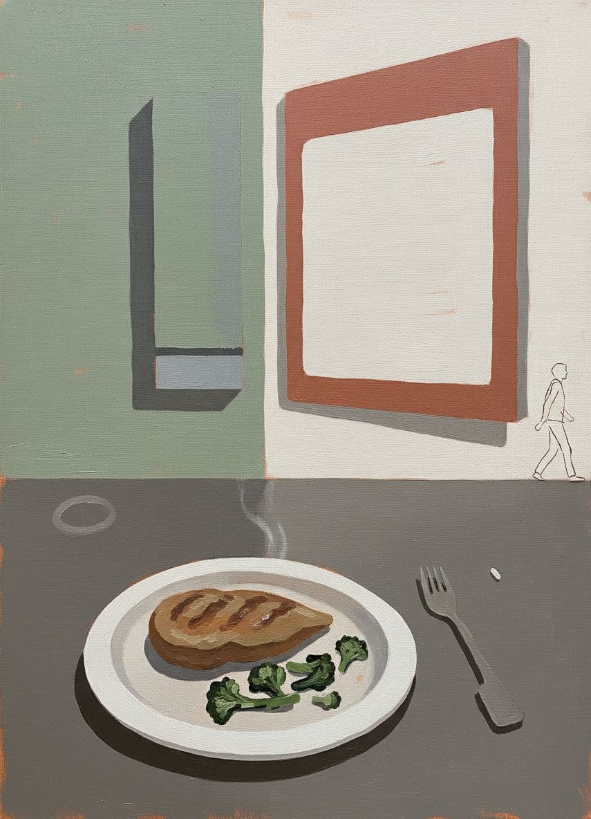 Cafeteria Prepares the Meal — Saskia Vandenberg · MODULAR one-of-a-kind original