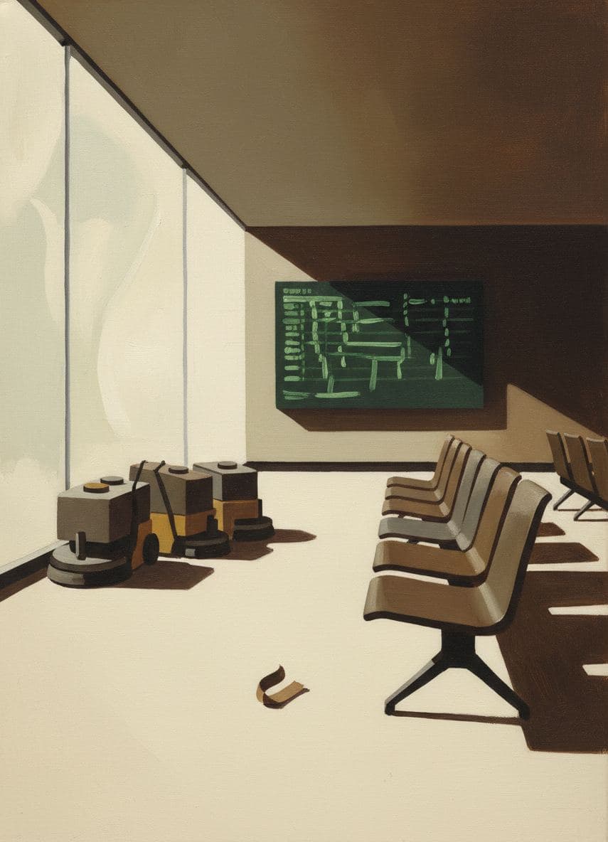Chen Discovers the Ticket — Viktor Eklund · MODULAR one-of-a-kind original