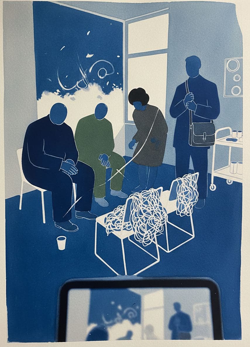 Don't Tell Your Father — Saskia Vandenberg · MODULAR one-of-a-kind original