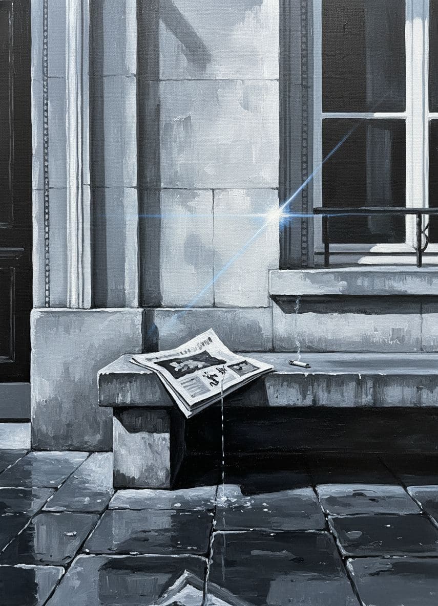 Dropping the Daily News — Viktor Eklund · MODULAR one-of-a-kind original