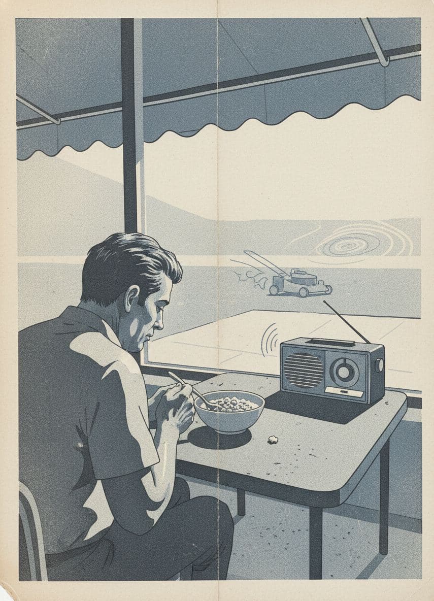 Enduring the Sunday Morning — Hilda Prosser · MODULAR one-of-a-kind original