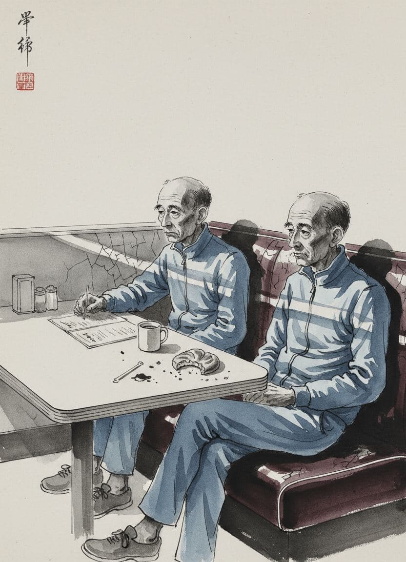 fading light, shared echoes — Wenfeng Lu · MODULAR one-of-a-kind original