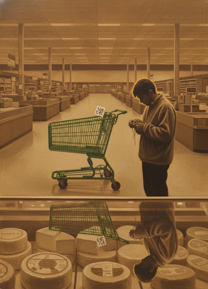 ghosts of consumerism — Saskia Vandenberg · MODULAR one-of-a-kind original