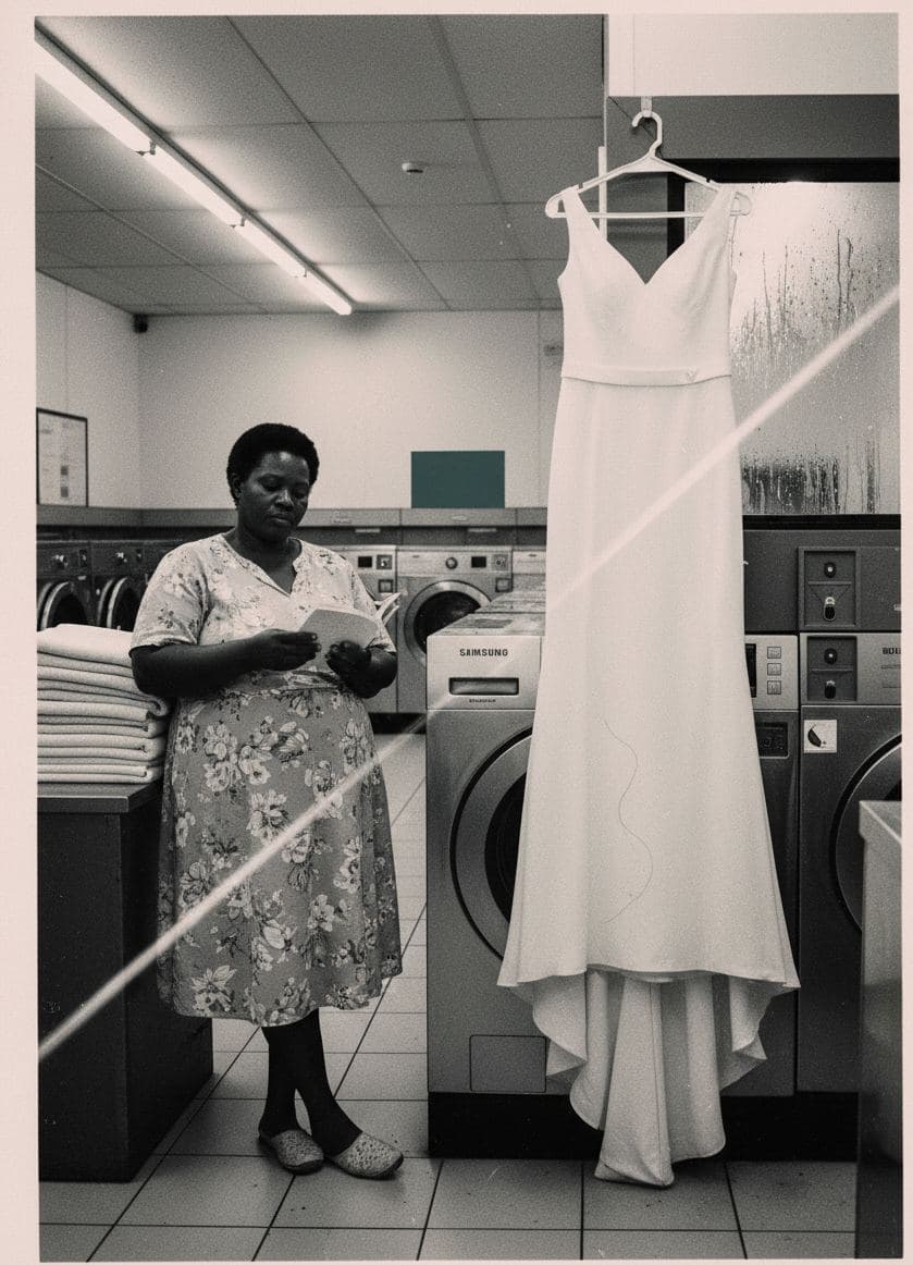 Hanging the Wedding Dress — Viktor Eklund · MODULAR one-of-a-kind original