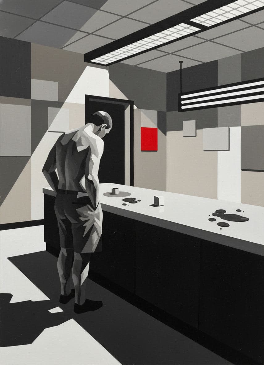 Patrice Turns Away — Viktor Eklund · MODULAR one-of-a-kind original
