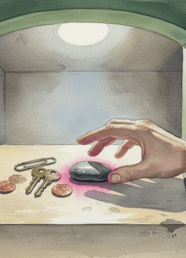 Pocket Contents on Formica — Saskia Vandenberg · MODULAR one-of-a-kind original