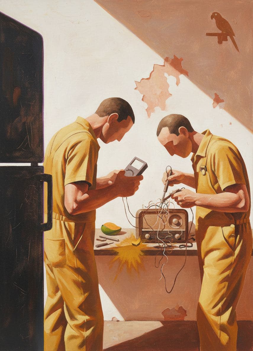 Rewiring the Old Radio — Saskia Vandenberg · MODULAR one-of-a-kind original