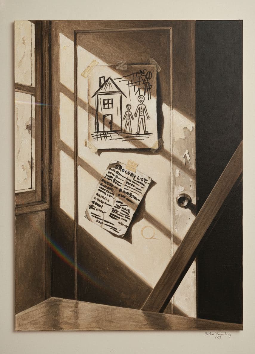 Rosa Uncurls the Drawing — Saskia Vandenberg · MODULAR one-of-a-kind original