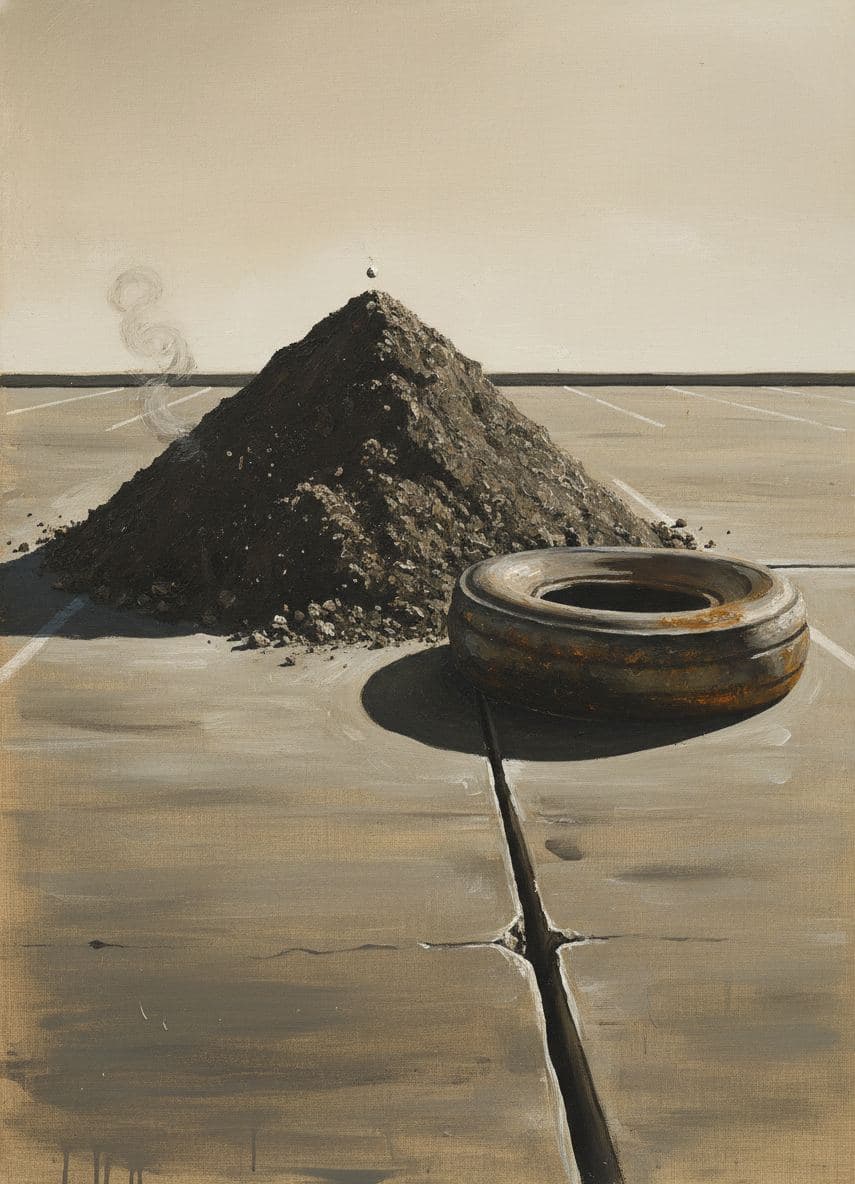 The First Dirt Pile — Saskia Vandenberg · MODULAR one-of-a-kind original