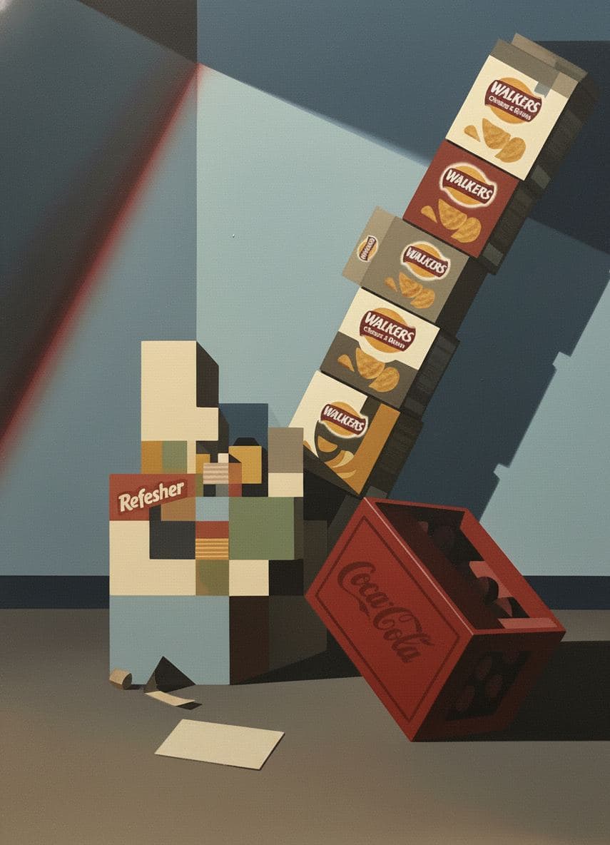 The First Morning Delivery — Viktor Eklund · MODULAR one-of-a-kind original