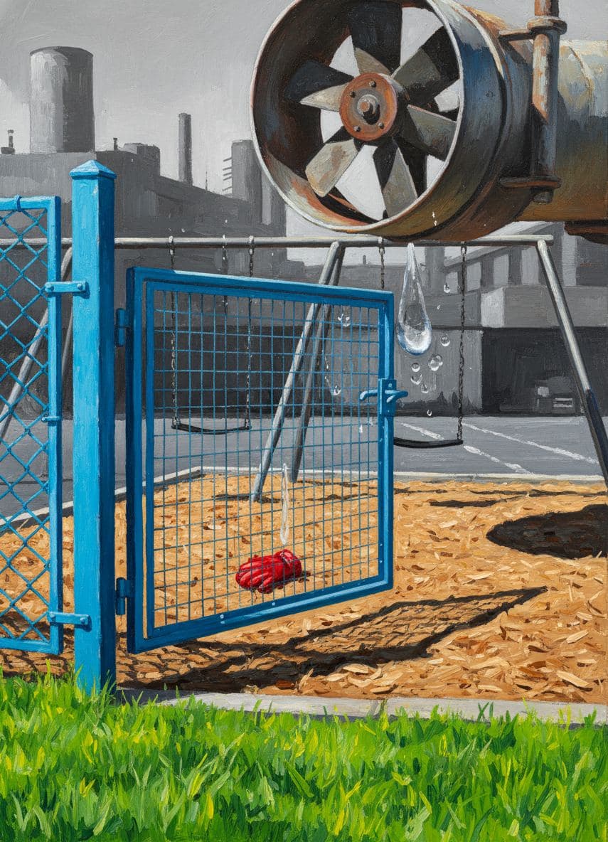 The Forgotten Red Mitten — Stefan Tannhäuser · MODULAR one-of-a-kind original