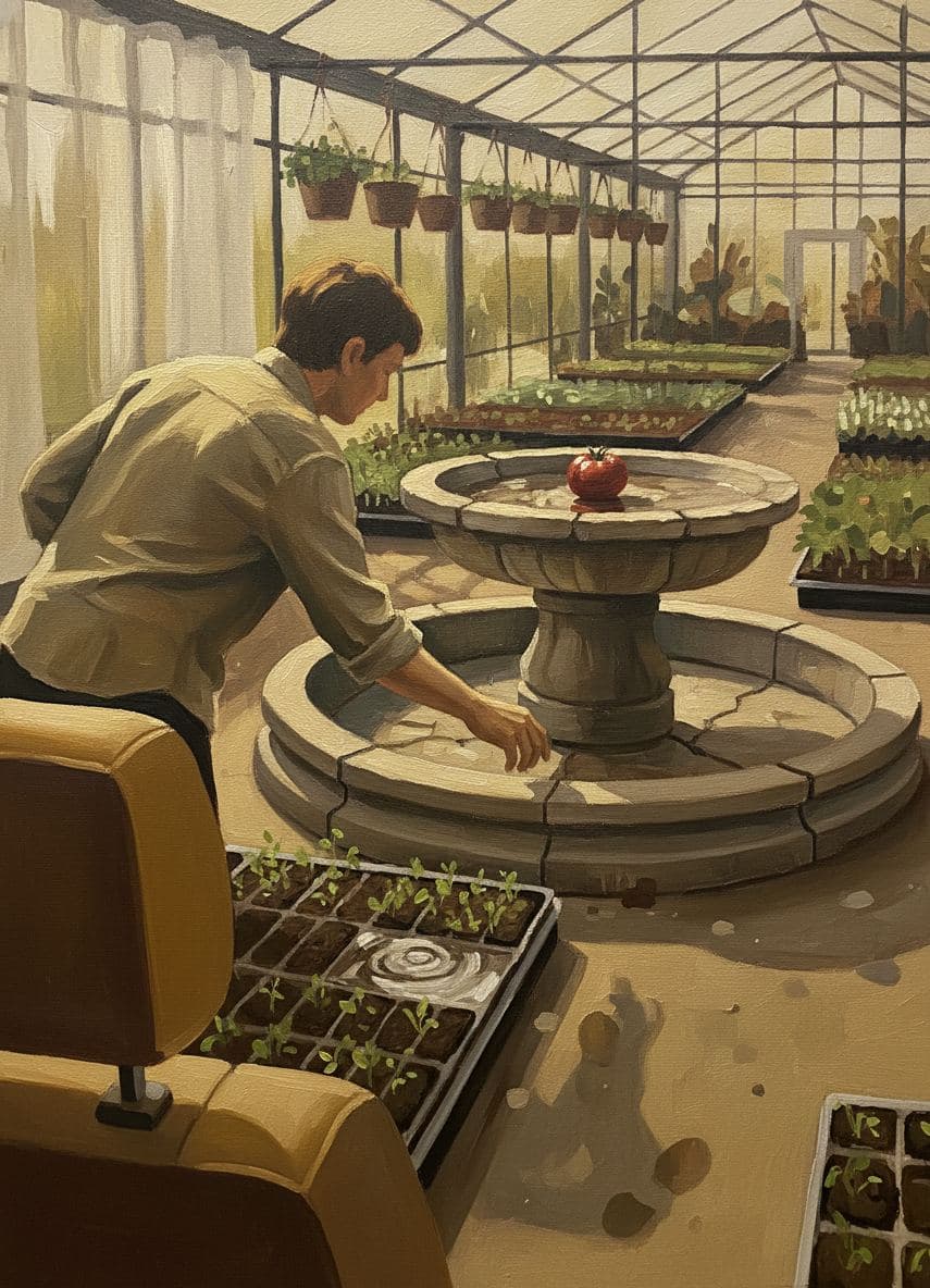 The Greenhouse Tomato — Saskia Vandenberg · MODULAR one-of-a-kind original