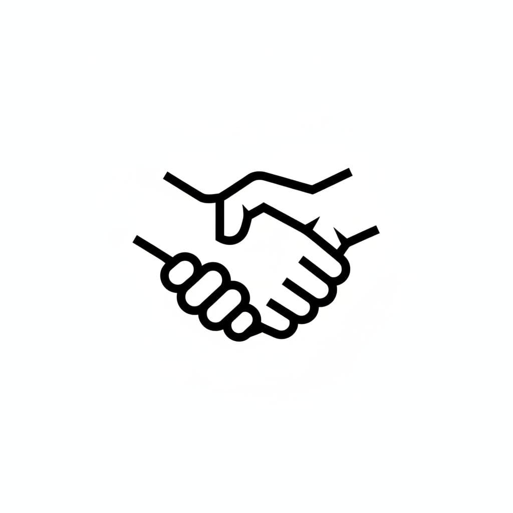 The Neighbor Gripping Hands — Saskia Vandenberg · MODULAR one-of-a-kind original