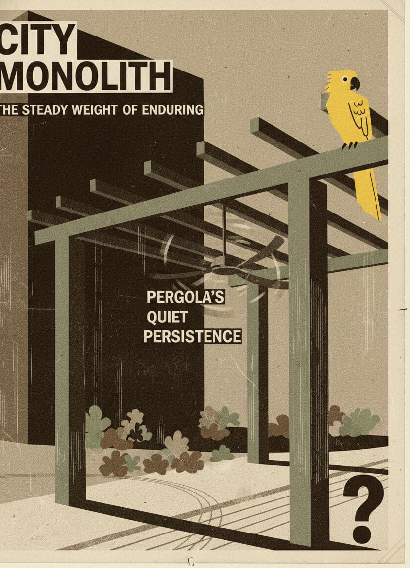 Untitled (City Park Pergola) — Hilda Prosser · MODULAR one-of-a-kind original