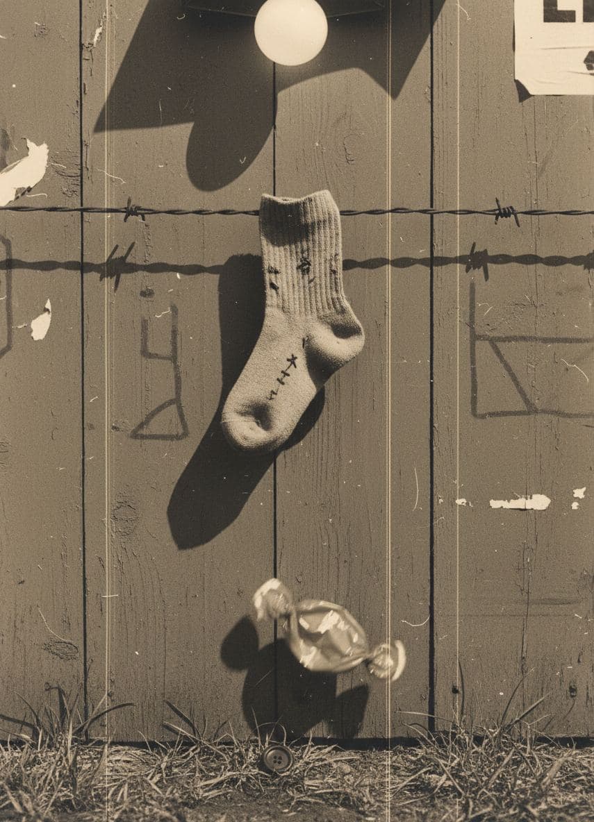 Untitled (Fairground Fence) — Irmela Bechmann · MODULAR one-of-a-kind original