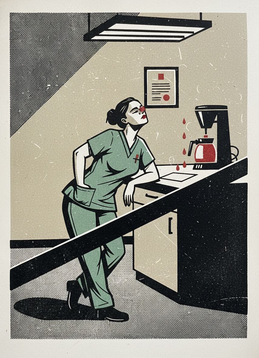 Untitled (Hospital Back Room) — Anya Pietrowski · MODULAR one-of-a-kind original