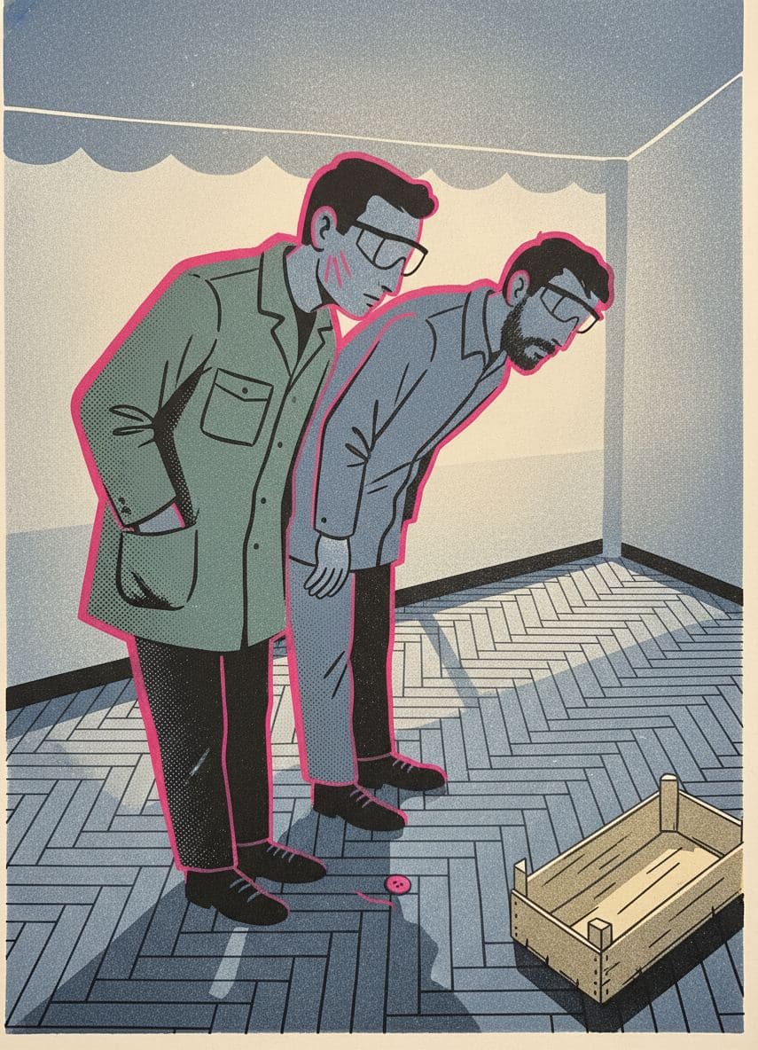 Untitled (Parquet Scratch) — Hilda Prosser · MODULAR one-of-a-kind original