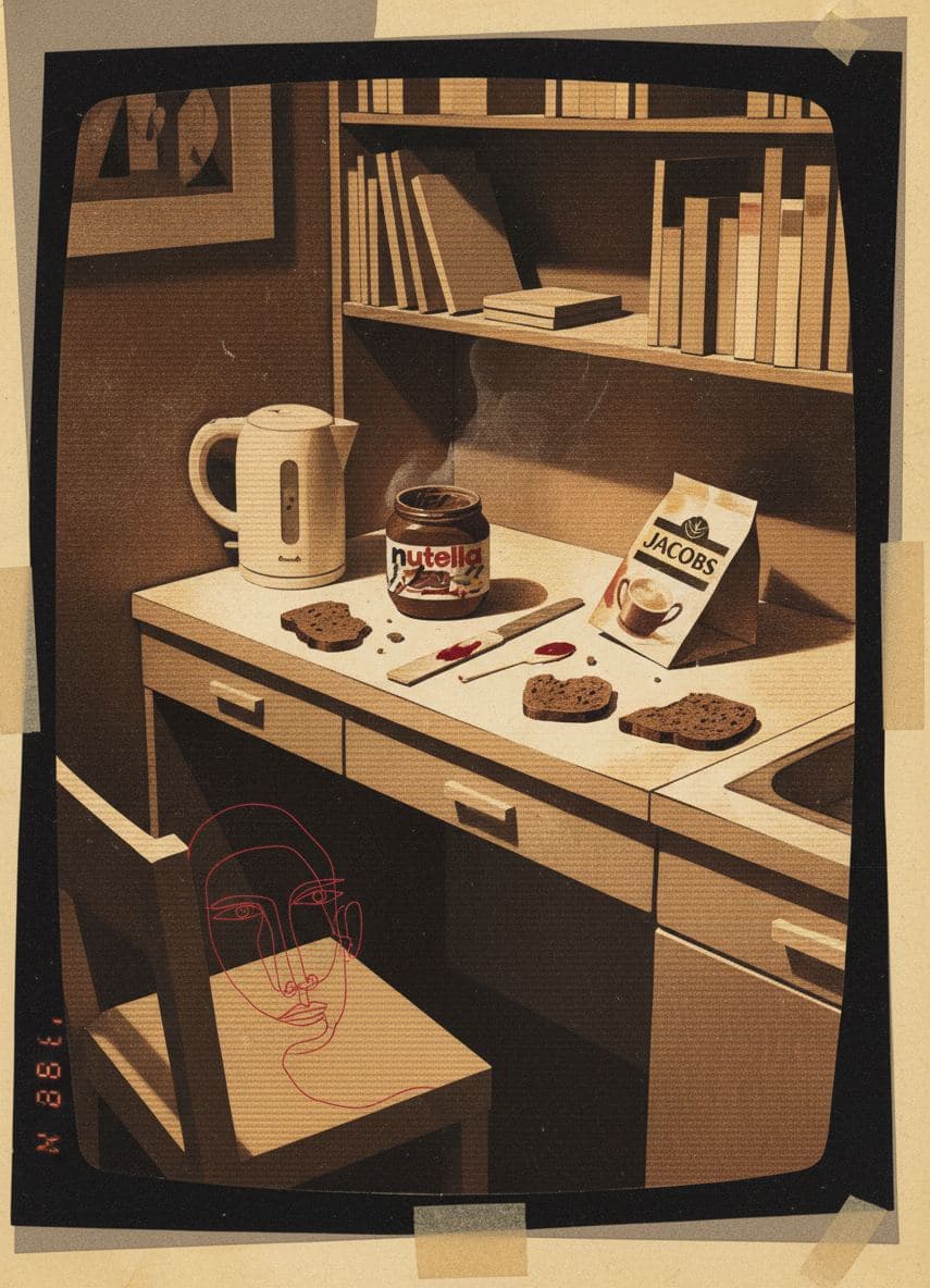 Untitled (Sülz Dorm Kitchen) — Irmela Bechmann · MODULAR one-of-a-kind original