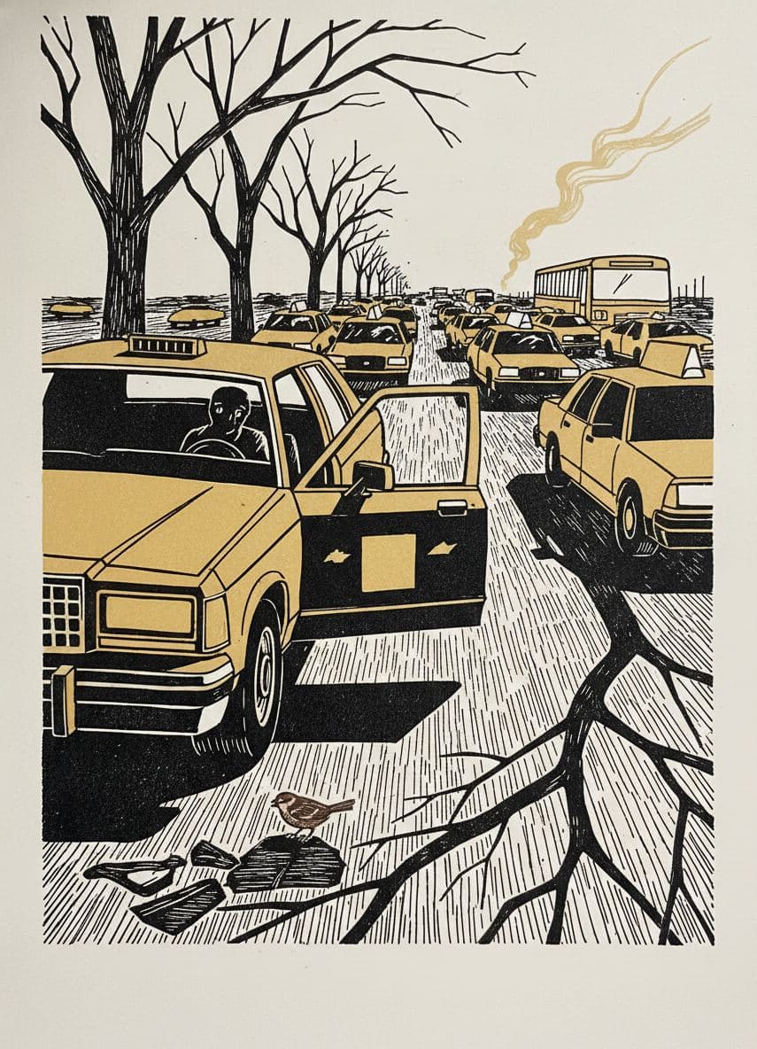 Untitled (Three-Lane Avenue) — Irmela Bechmann · MODULAR one-of-a-kind original