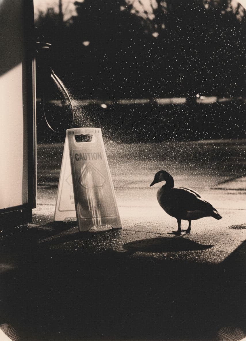 Wet Floor, Frozen Sky — Saskia Vandenberg · MODULAR one-of-a-kind original