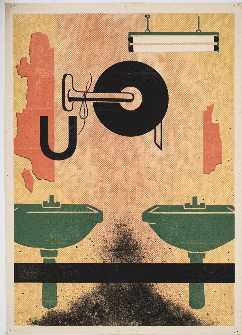 Wiping the Kitchen Counters — Hilda Prosser · MODULAR one-of-a-kind original