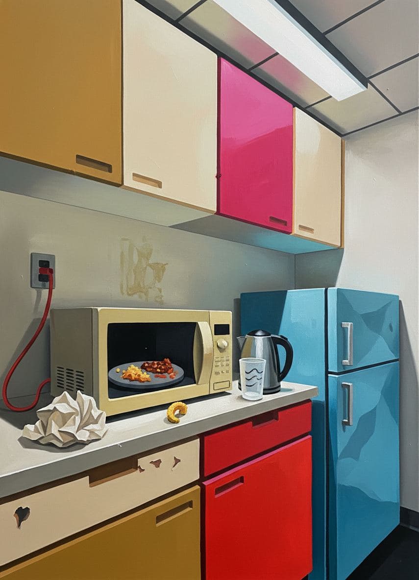 a quiet before the rush — Viktor Eklund · MODULAR one-of-a-kind original