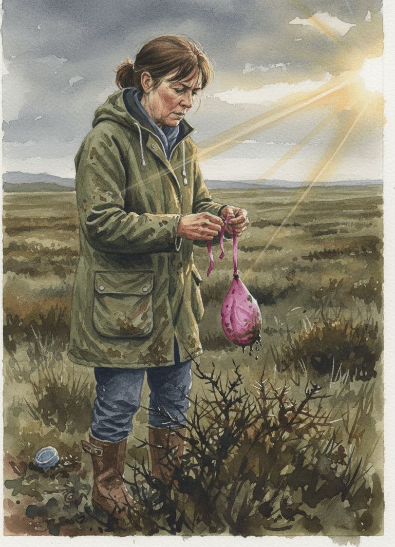 a quiet persistence on the moors — Saskia Vandenberg · MODULAR one-of-a-kind original