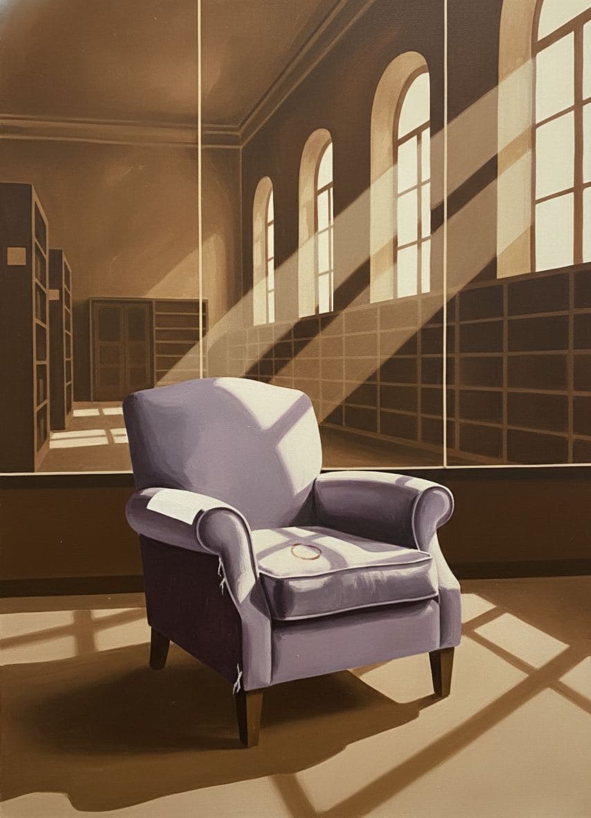Armchair in the Library — Saskia Vandenberg · MODULAR one-of-a-kind original