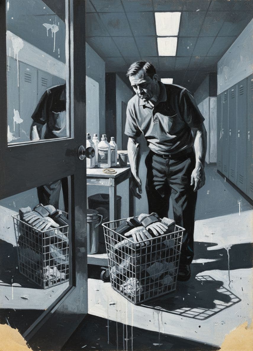 Arranging the Cleaning Supplies — Viktor Eklund · MODULAR one-of-a-kind original