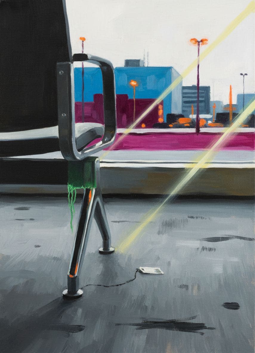 Boarding Lounge with Forgotten Security Tag — Viktor Eklund · MODULAR one-of-a-kind original