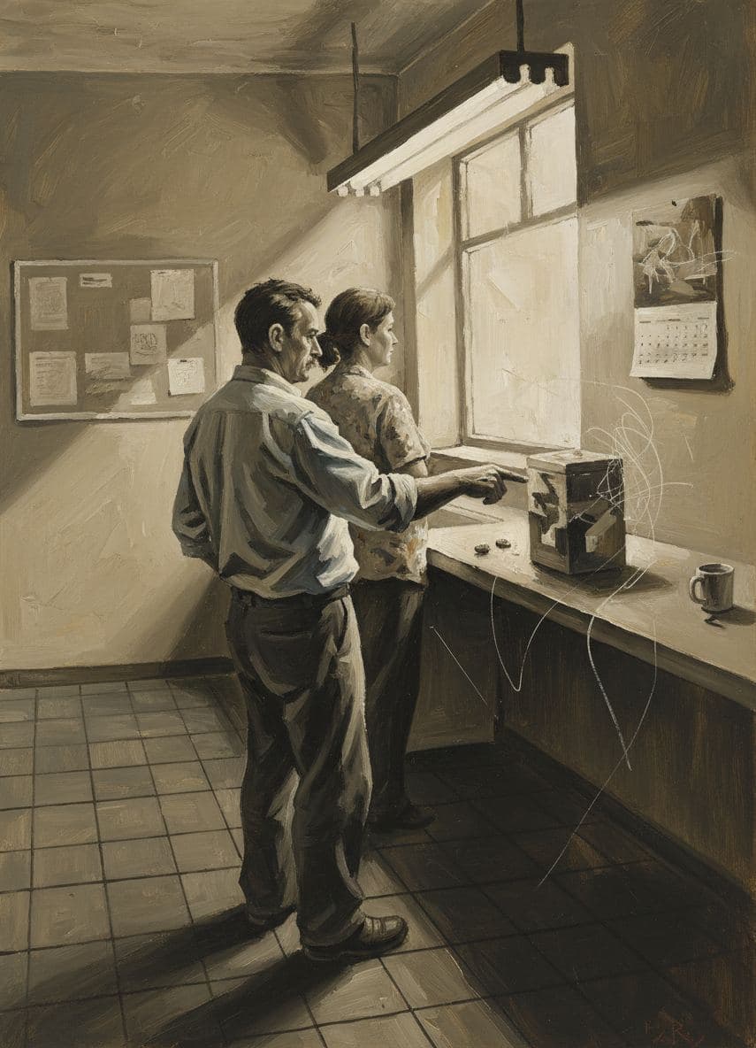 Break Room with Stale Air — Stefan Tannhäuser · MODULAR one-of-a-kind original