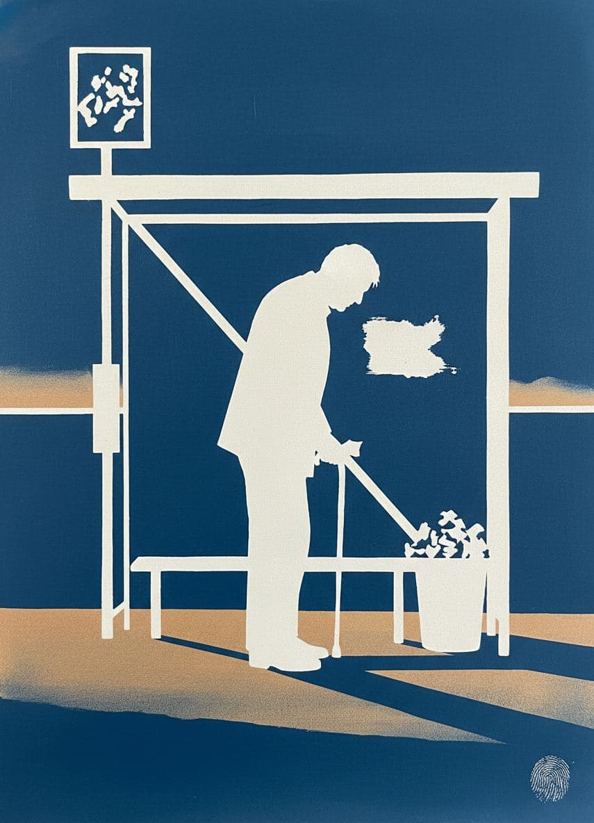Bus Stop with Errant Light — Viktor Eklund · MODULAR one-of-a-kind original