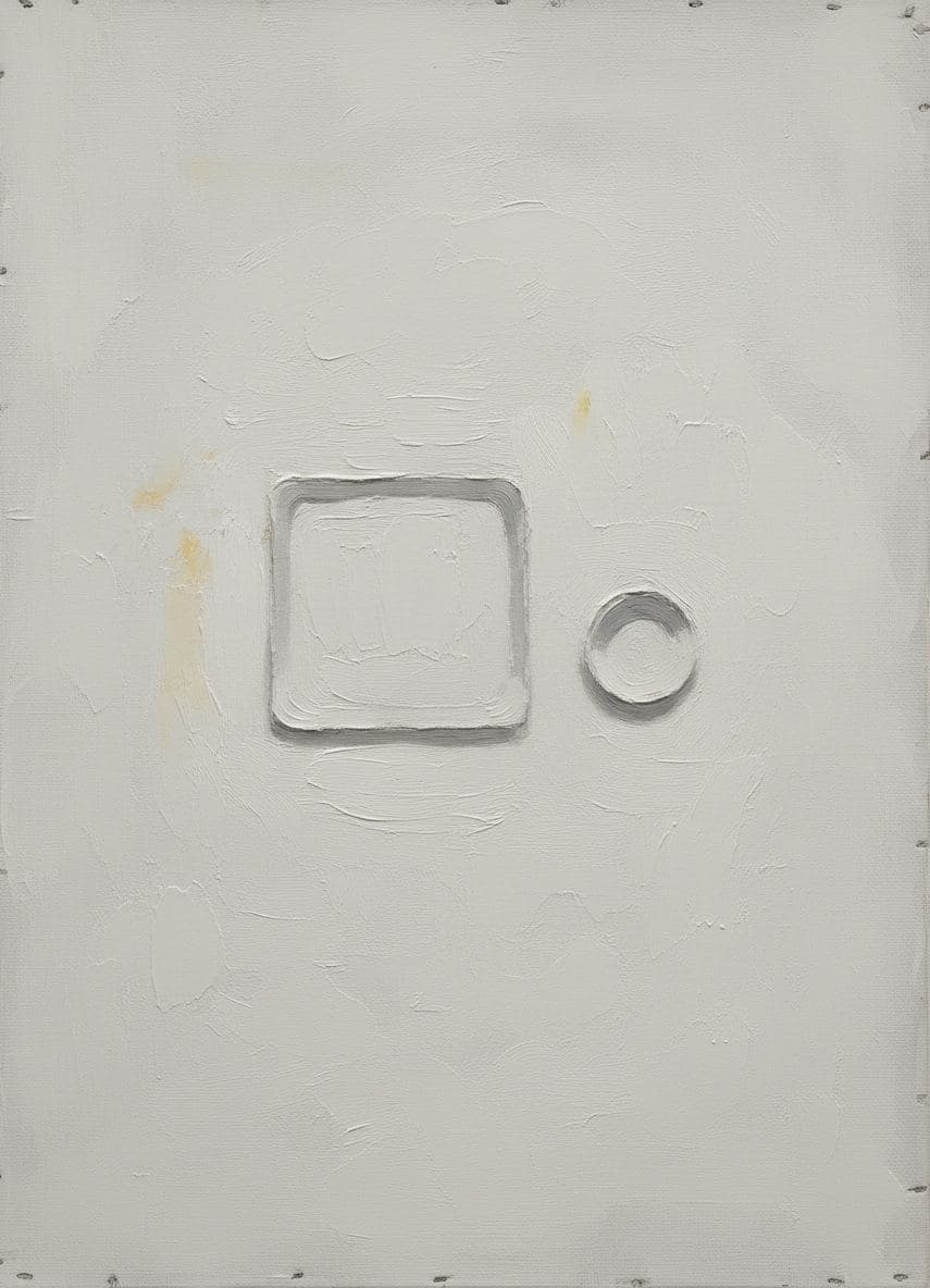 Cafeteria Tray with a Single Crumb — Saskia Vandenberg · MODULAR one-of-a-kind original
