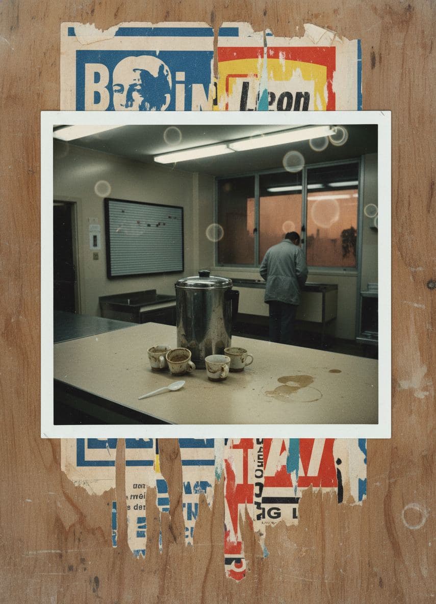 Cafeteria's Last Call — Irmela Bechmann · MODULAR one-of-a-kind original