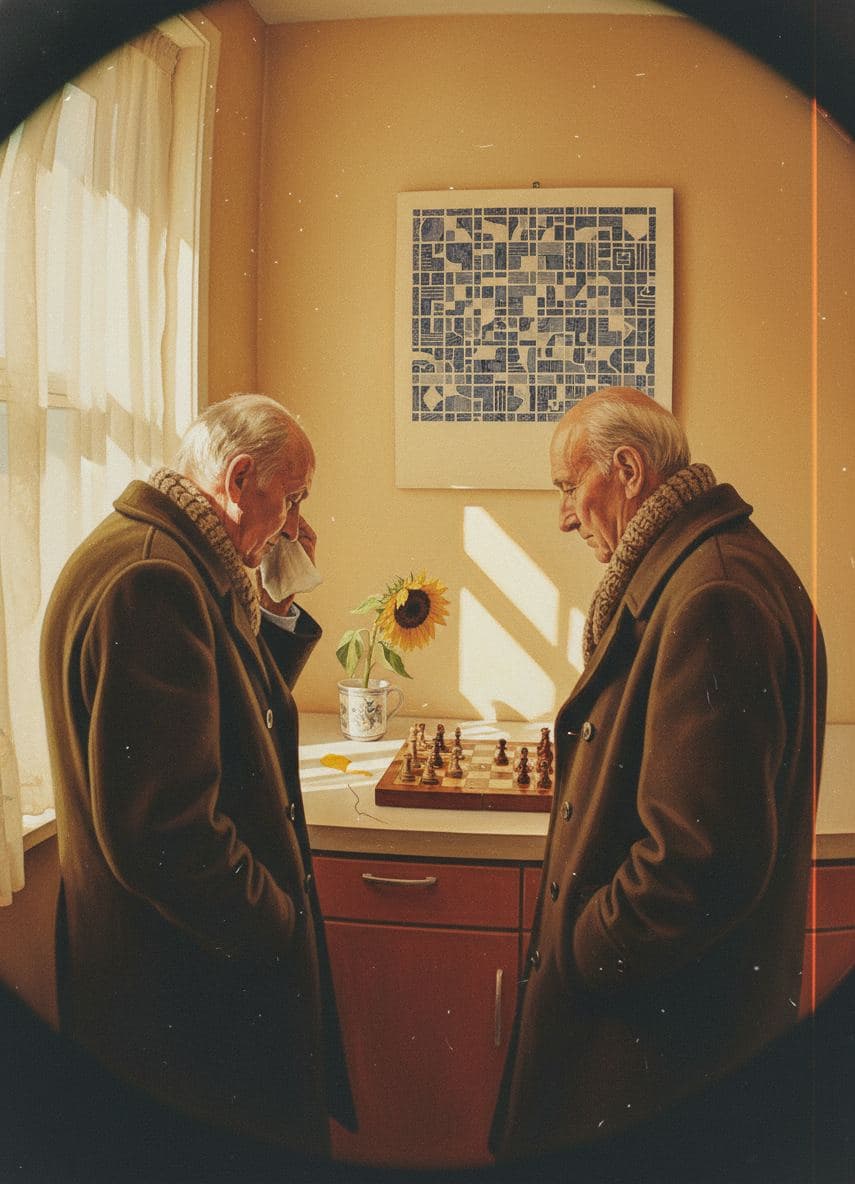 Chess Board on a Hot Day — Saskia Vandenberg · MODULAR one-of-a-kind original