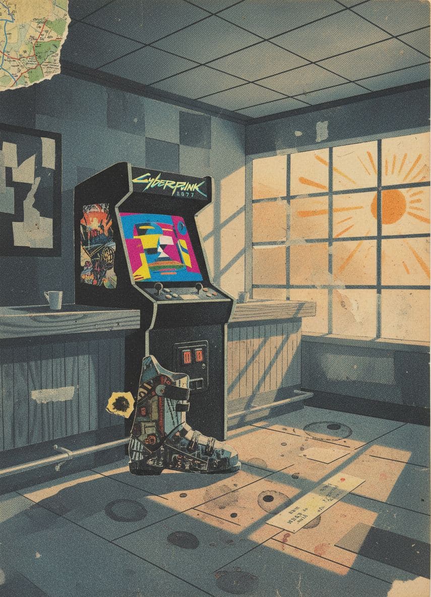 Defender's Glow, Lunch Rush Stillness — Irmela Bechmann · MODULAR one-of-a-kind original