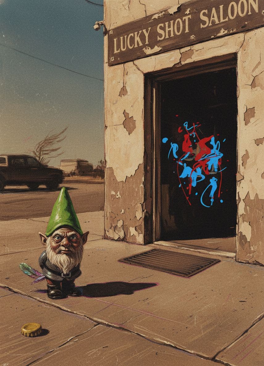 desert noon, doormat ghost — Stefan Tannhäuser · MODULAR one-of-a-kind original