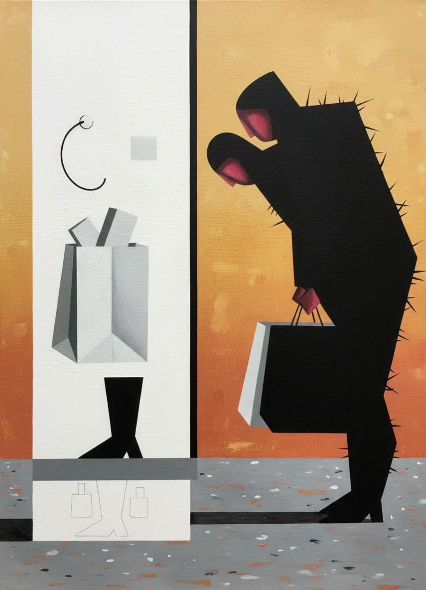 Don't Just Stand There — Saskia Vandenberg · MODULAR one-of-a-kind original
