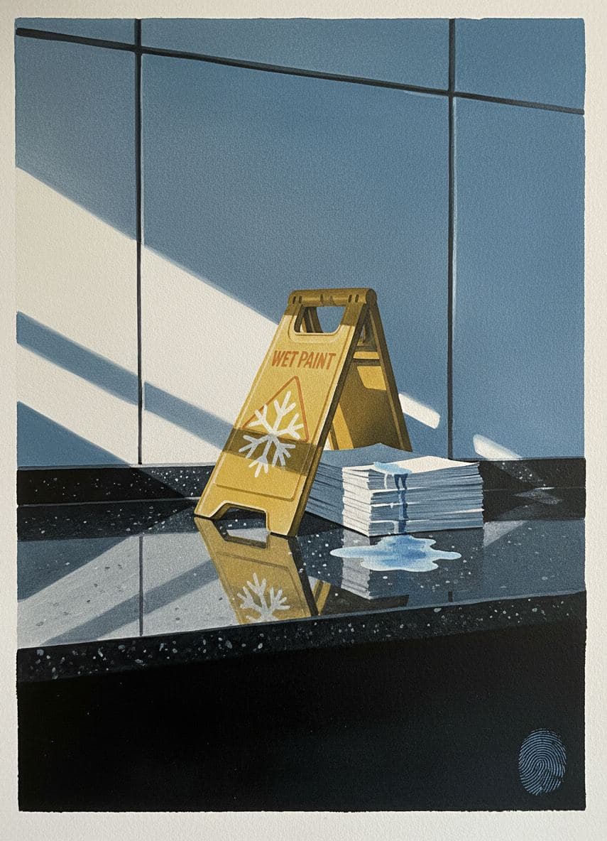 Dropping the Barricade — Stefan Tannhäuser · MODULAR one-of-a-kind original