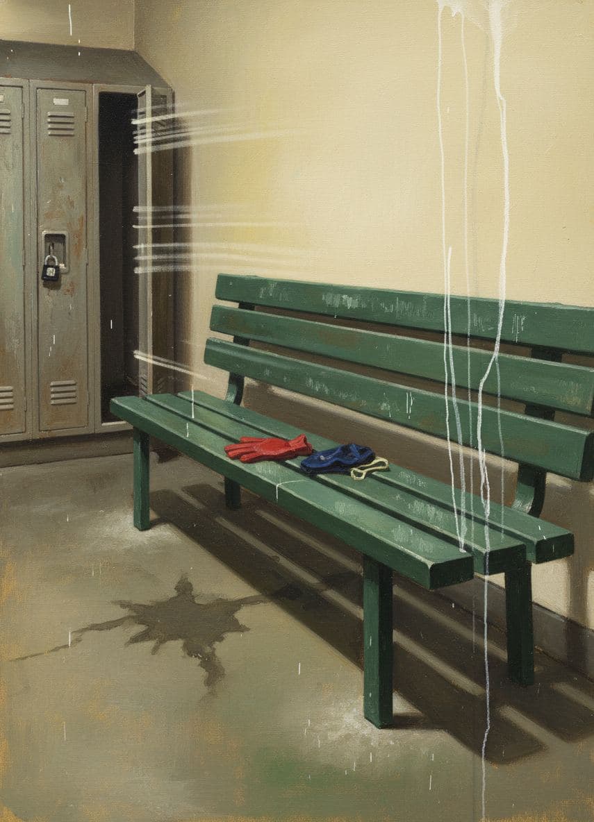 Dropping the Red Glove — Viktor Eklund · MODULAR one-of-a-kind original