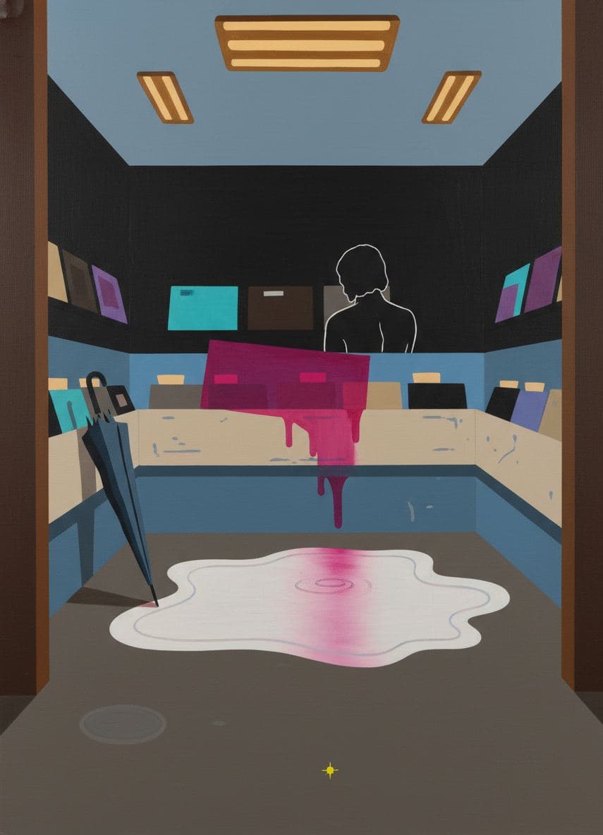 Finding a Puddle Under the Door — Viktor Eklund · MODULAR one-of-a-kind original