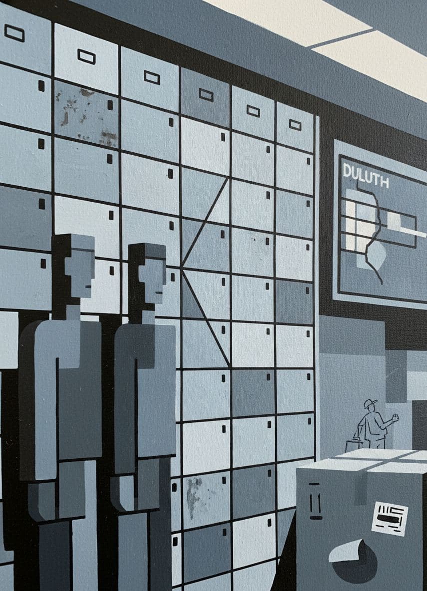 Finding the Right Locker — Viktor Eklund · MODULAR one-of-a-kind original