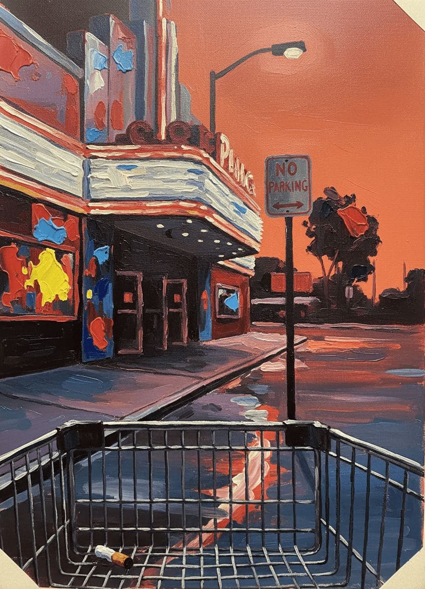Flickering On the Streetlamp — Rafał Zborowski · MODULAR one-of-a-kind original