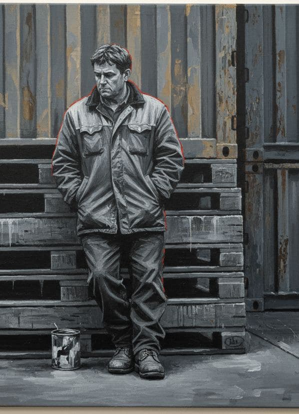 Foreman with a Can of Tab — Matteo Iannelli · MODULAR one-of-a-kind original