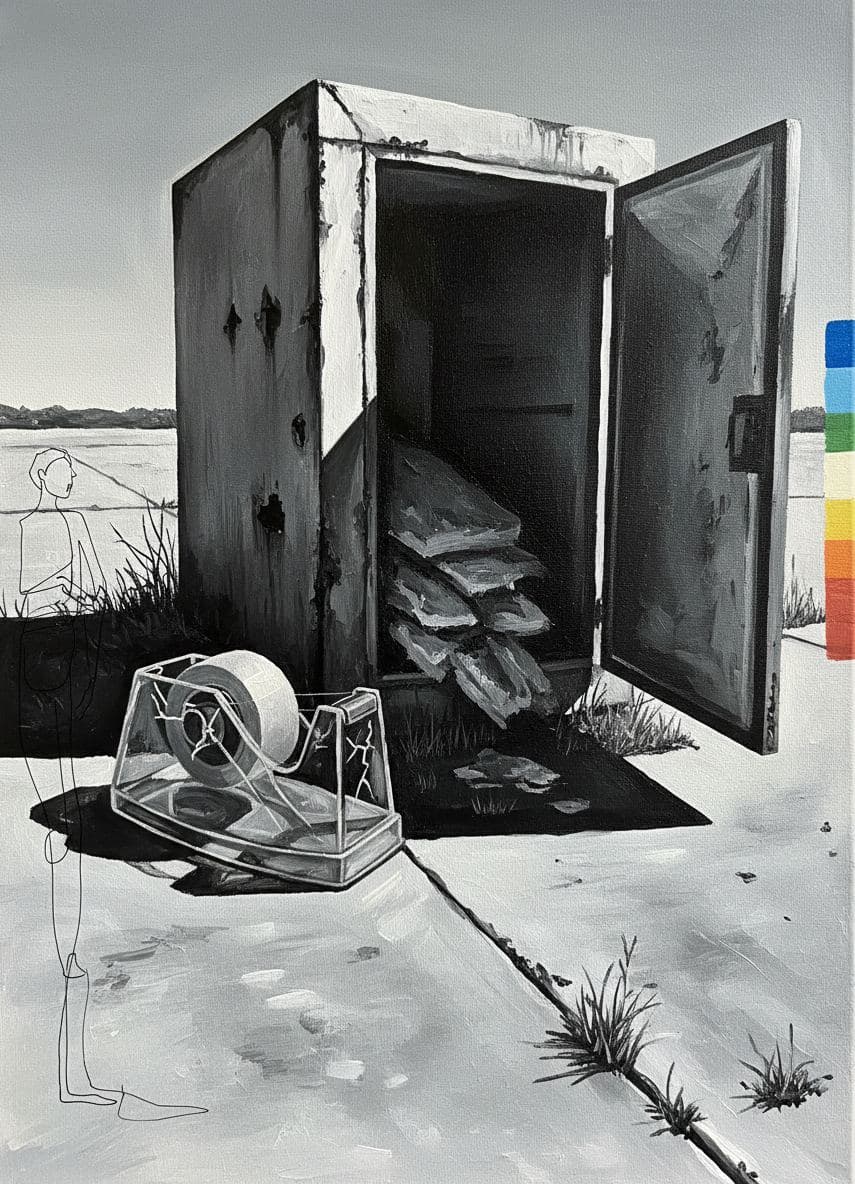 forgotten edge of tuesday — Viktor Eklund · MODULAR one-of-a-kind original