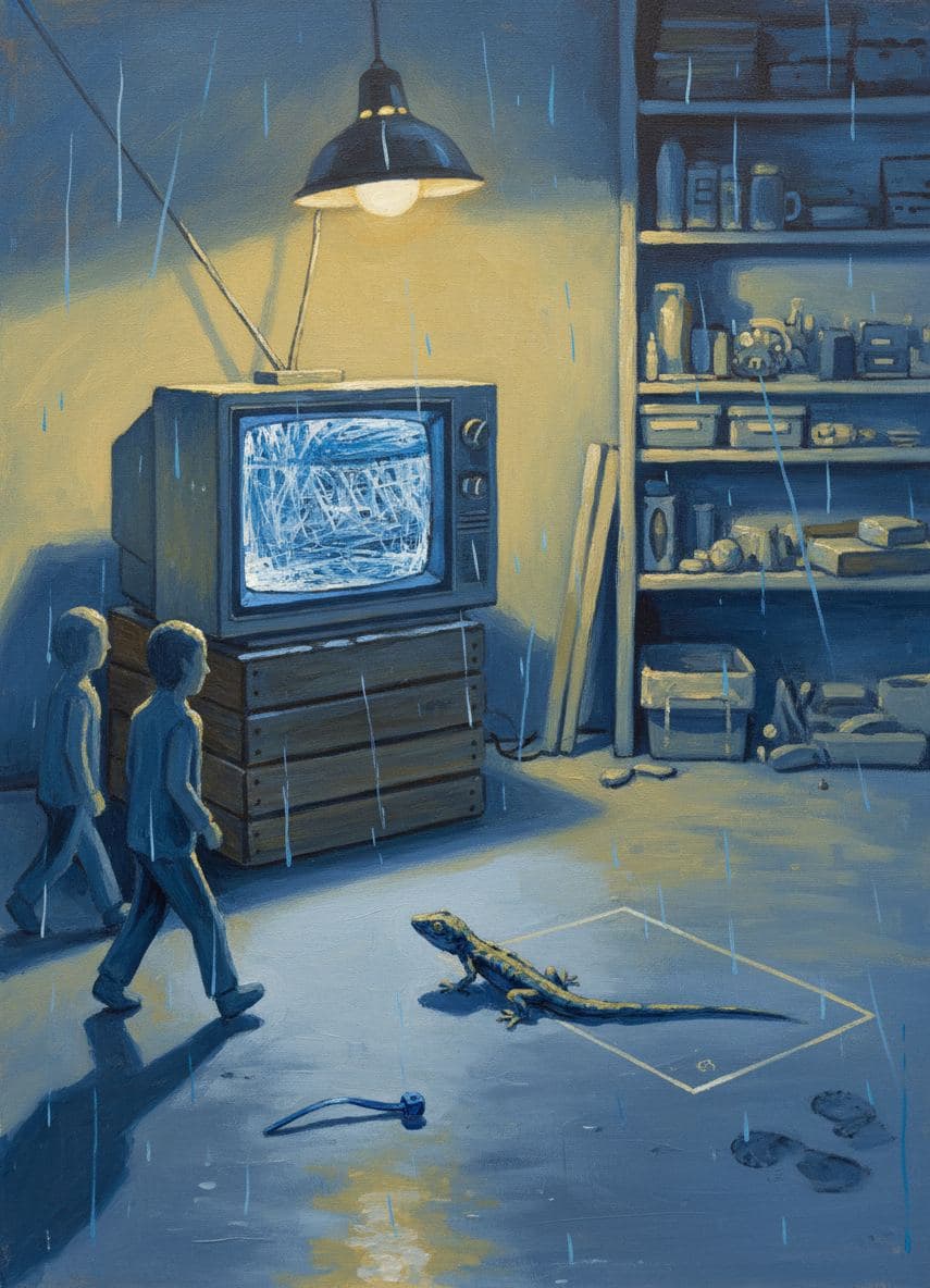 Garage with a Static Screen — Saskia Vandenberg · MODULAR one-of-a-kind original