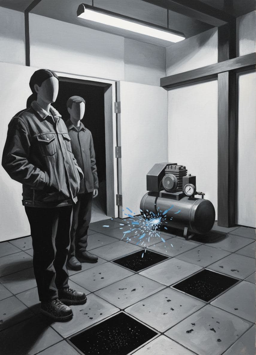 Getting the Compressor to Start — Viktor Eklund · MODULAR one-of-a-kind original