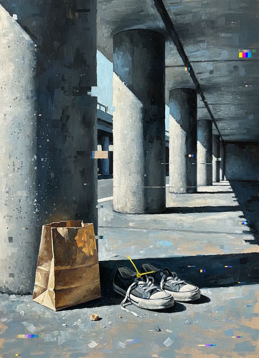 Graffiti Reaches the Concrete Slab — Viktor Eklund · MODULAR one-of-a-kind original